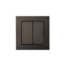 LIREGUS EPSILON switch, 2-gang, black