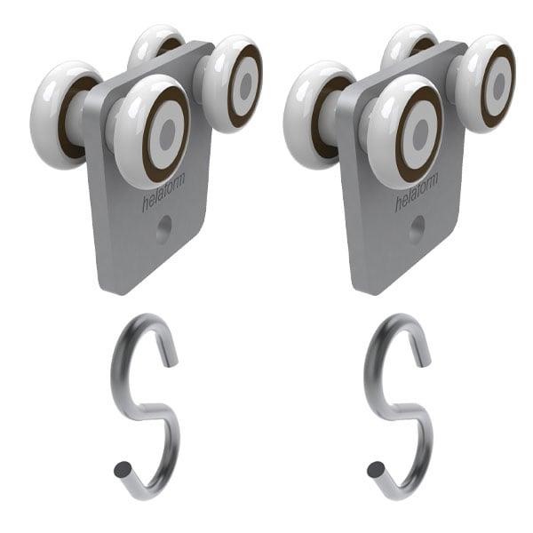 Helaform wheels, for sliding interior doors/doors, 2 pcs.