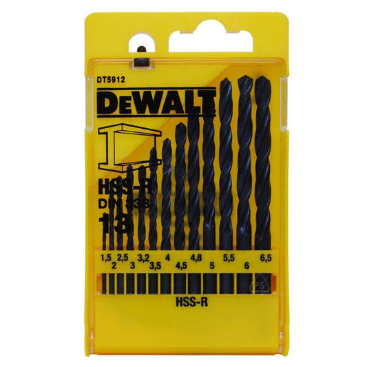 Metalo grąžtų komplektas Dewalt DT5912, 13 vnt