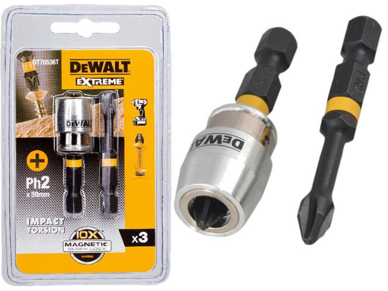 Atsuktuvo antgalis DeWalt PH2, 2 vnt.