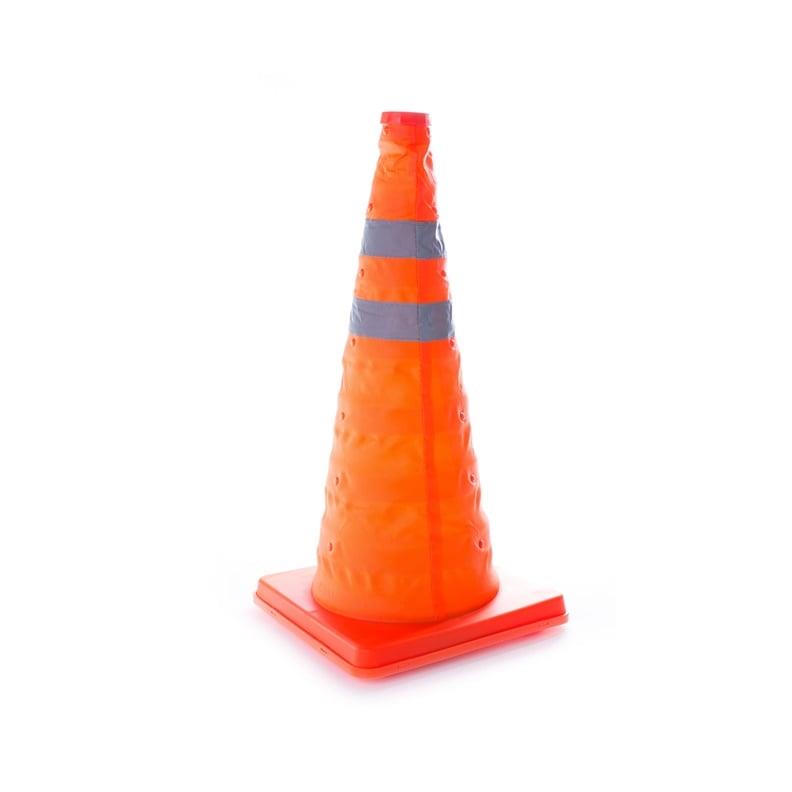 Stożek sygnalizacyjny B50, składany, 50 cm
