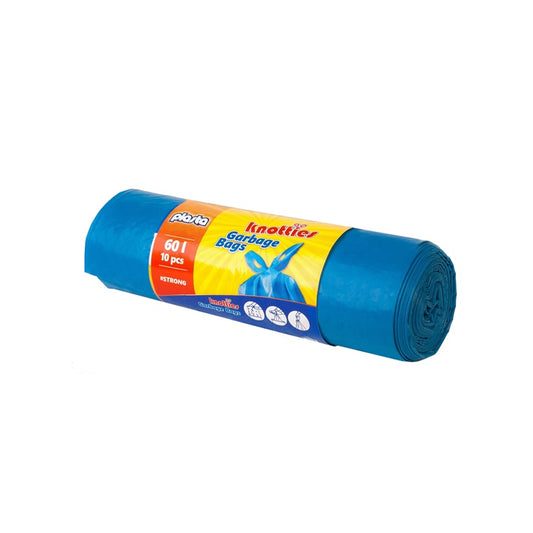 Šiukšlių maišai Plasta Knoties, 60 l, 10 vnt., 30MK