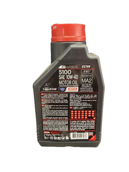 Motorcycle oil Motul Ester 5100, 10W-40, 1l