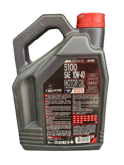 Olej motocyklowy Motul Ester 5100, 10W-40, 4l