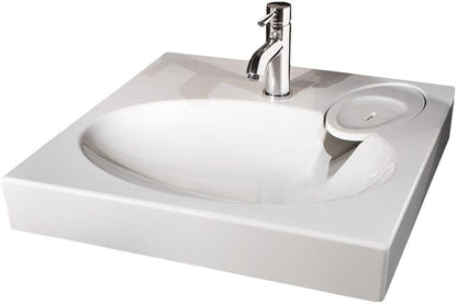 Washbasin over washing machine PAA CLARO, 600×600 mm