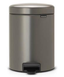 Šiukšliadėžė Brabantia 112683, pilka, 5l, 29.1cmx20.5cm