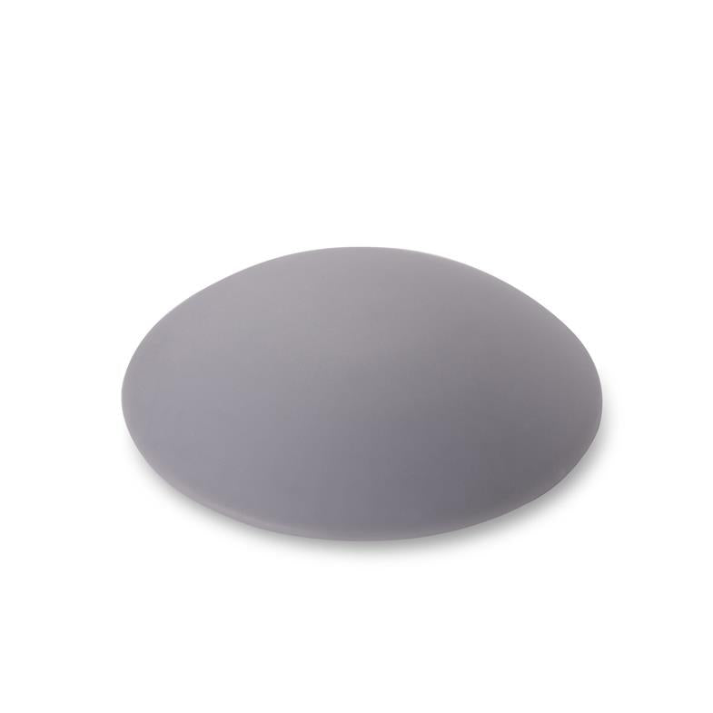 Door stop, 1.3 cm, Ø 6 cm, plastic, grey
