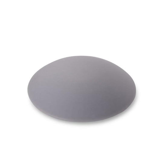 Door stop, 1.3 cm, Ø 6 cm, plastic, grey