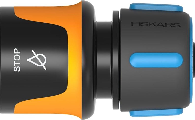 Jungtuvas su rankiniu vožtuvu Fiskars, Ø 13-15 mm
