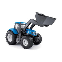 Игрушечный трактор Adriatic Tractor THNL683, синий/серый
