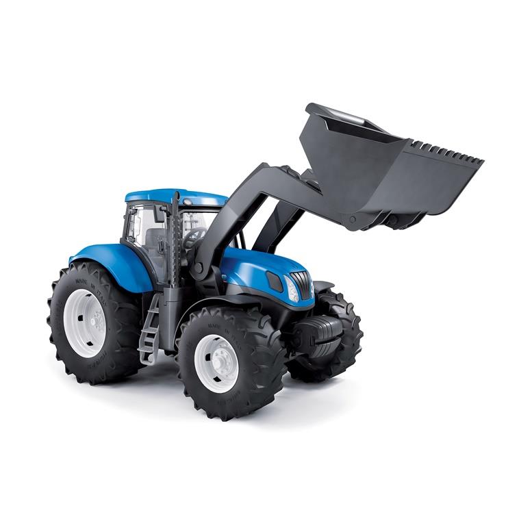 Игрушечный трактор Adriatic Tractor THNL683, синий/серый