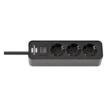 BRENNENSTUHL ECOLOR Household Extension Cord, 3-Gang, 1.5 m