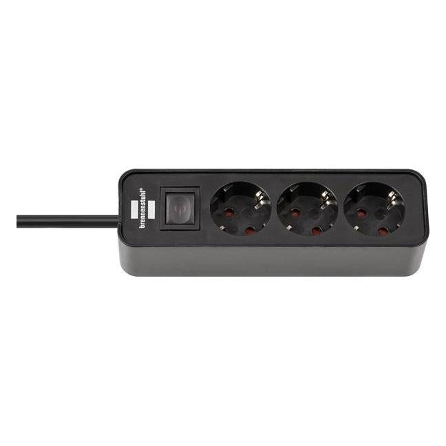 BRENNENSTUHL ECOLOR Household Extension Cord, 3-Gang, 1.5 m