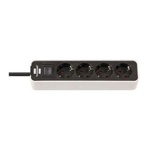 BRENNENSTUHL ECOLOR Household Power Strip, 4-way, 1.5 m