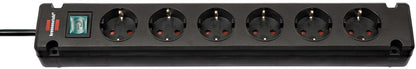 Brennenstuhl BREMOUNTA 6-Way Power Strip, 3 m