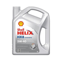 Car engine oil Shell Helix HX8 5W-40, 4 l