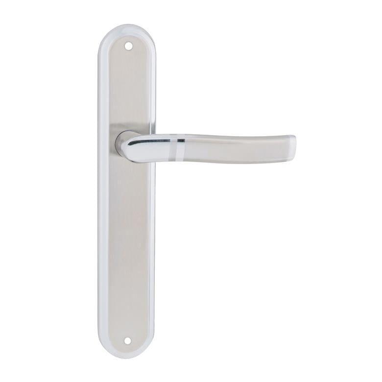 Exterior door handle Metal-Bud Plejada, matte chrome