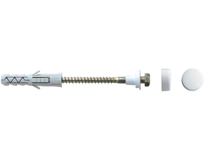 Toilet fixing bolts, 10 x 80 mm, 2 pcs.