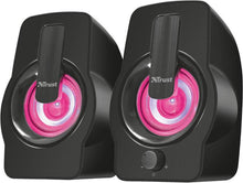Компьютерные колонки Trust Gemi RGB 2.0, черные