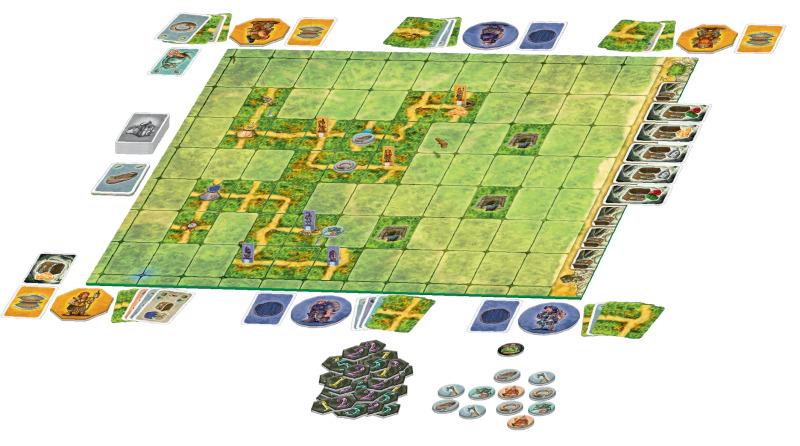Board game SABOTEUR FOREST, LV