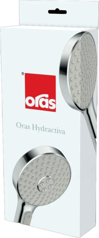 Dušo galvutė Oras Hydractiva 242403, pilka/chromo, 120 mm