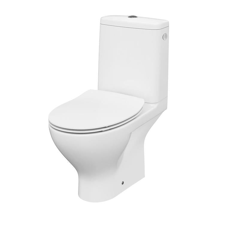 Toilet with cover CERSANIT MODUO, 356×655 mm