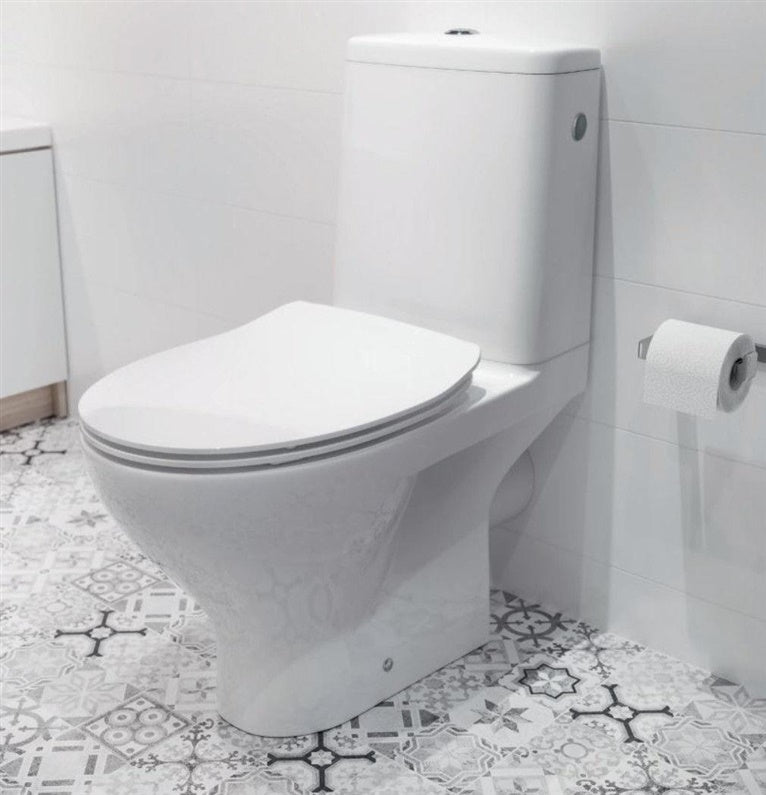 Toilet with cover CERSANIT MODUO, 356×655 mm