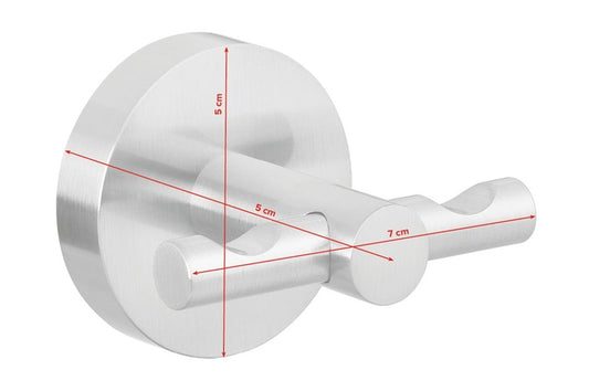 Self-adhesive double hook TESA MOON 40305