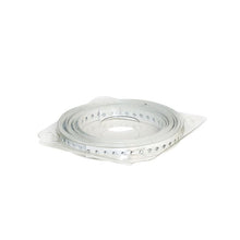 Tvirtinimo juosta, perforuota, 12 x 0.7 mm, 3 m, balta