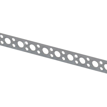 Tvirtinimo juosta, perforuota, 12 x 0.7 mm, 10 m, 5 skylių