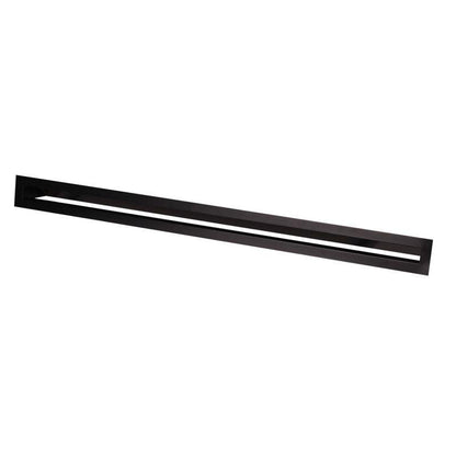 Tunnel grate for NORDFLAM fireplace 60x580mm, black