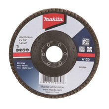 Flap grinding disc Makita D-63507 125x22.23 120