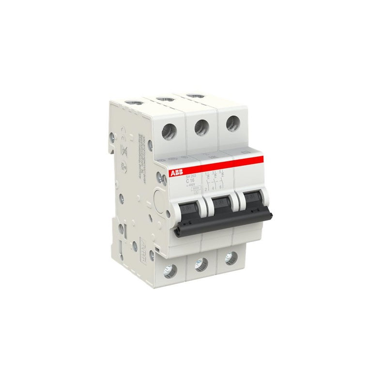 Automatinis jungiklis ABB SH203 3P C 6kA, 16 A