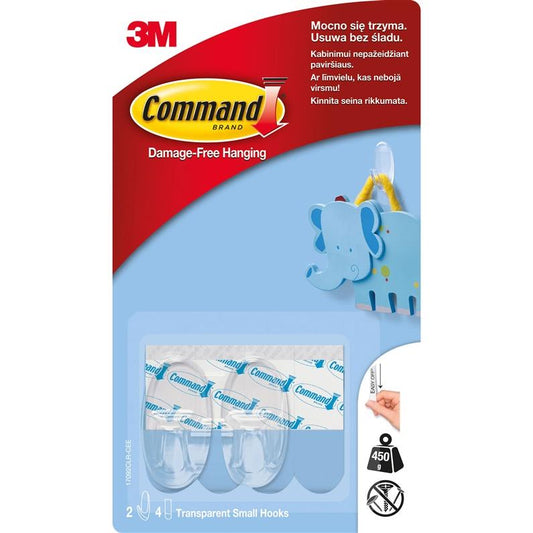 Self-adhesive hooks "COMMAND"; 2 pcs.