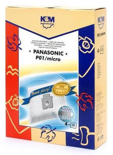 Мешок для пылесоса K&M P01 Micro, 4 шт.