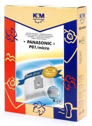 Мешок для пылесоса K&M P01 Micro, 4 шт.