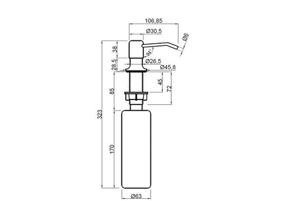 Invena AA-22-004-J Dispenser