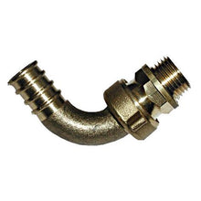 Złączka kątowa do węża, 1/2 cala x 18 mm, gwint zewnętrzny