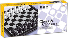 Magnetic draughts and chess board qx5480