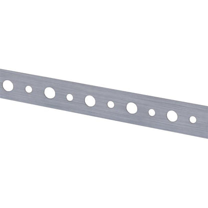 Tvirtinimo juosta, perforuota, 25 x 1 mm, 10 m, 2 skylių