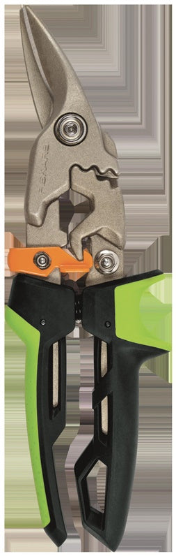 Fiskars PowerGear Aviation Tin Snips, Right Cut