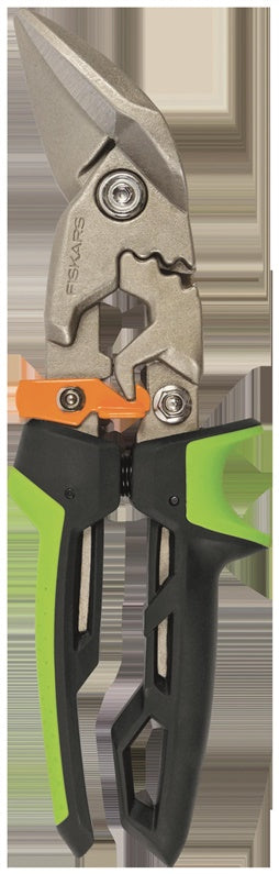 Fiskars PowerGear Aviation Tin Snips, Right Cut