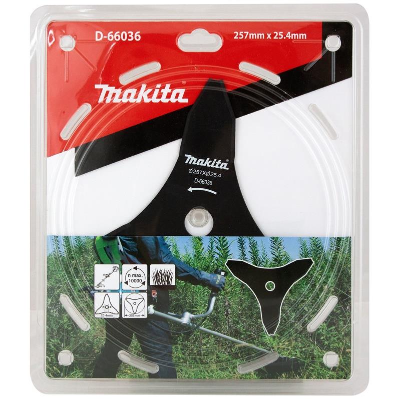 Makita 255mm 3-tooth brush cutter blade