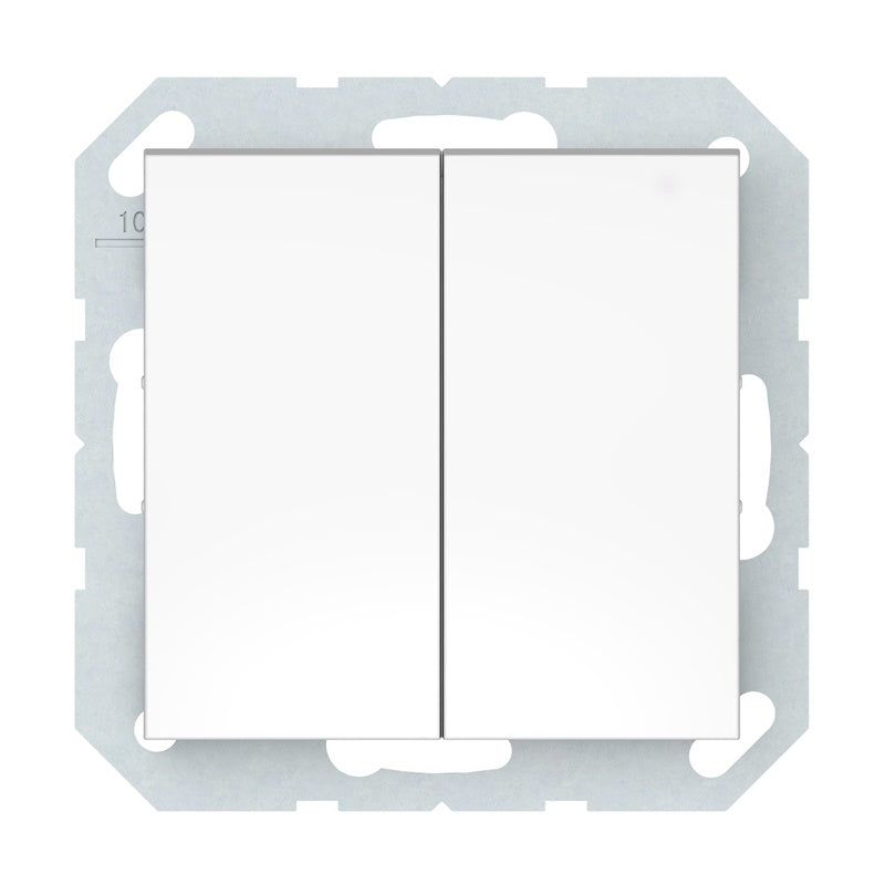 Włącznik VILMA QR1000, 2-klaw., biały