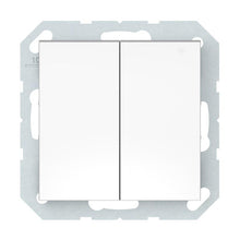 Switch VILMA QR1000, 2 gang, white