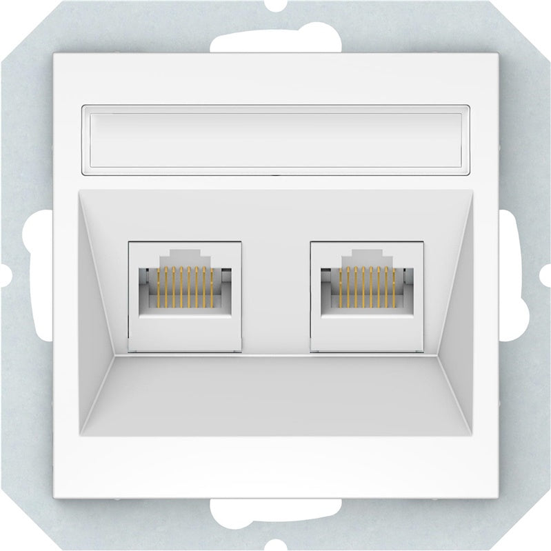 VILMA QR1000 computer socket, white