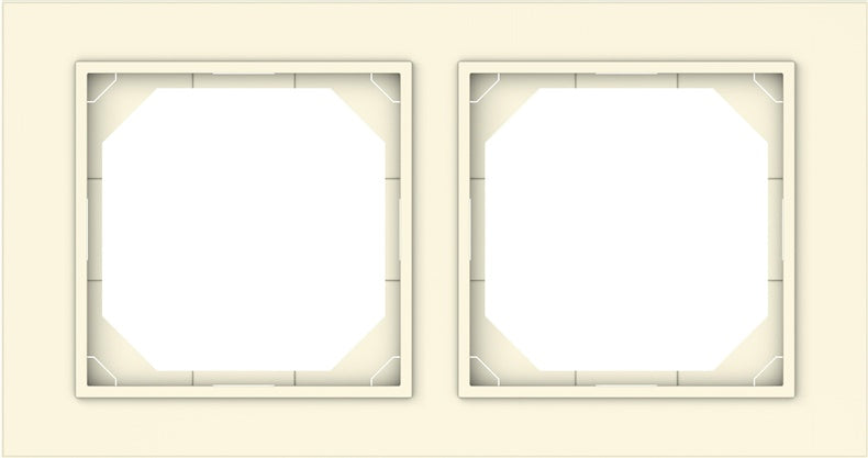 Double frame VILMA QR1000, ivory
