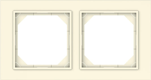 Double frame VILMA QR1000, ivory