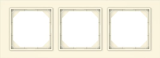 Triple frame VILMA QR1000, ivory
