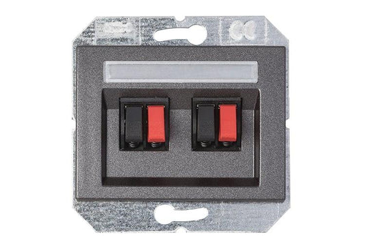 Speaker connection terminal VILMA XP500, anthracite